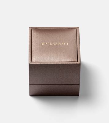 Bvlgari Cabochon 18kt gold ring with diamonds | Bvlgari
