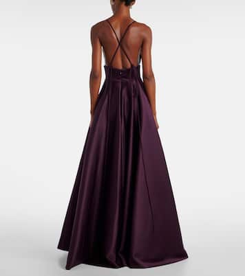 Robe Avalon aus Satin | Solace London