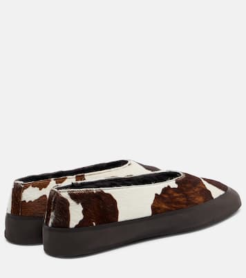 Ballerinas Apres Ski aus Kalbshaar | Le Monde Béryl