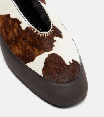 Ballerinas Apres Ski aus Kalbshaar | Le Monde Béryl