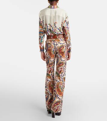 High-rise bootcut jeans | Etro