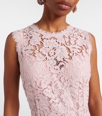 Cocktailkleid aus Spitze | Dolce&Gabbana