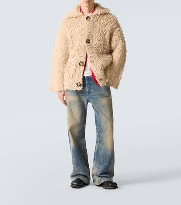 2021 distressed wide-leg jeans | Acne Studios