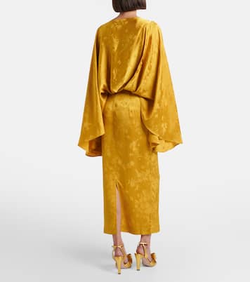 Eolia Primavera jacquard midi dress | Taller Marmo