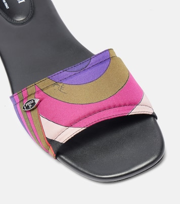 Pantoletten Yummi Iride aus Seide | Pucci