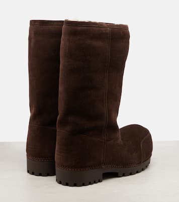 Alaska suede mid-calf boots | Balenciaga
