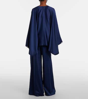 Pantalon ample en satin | Stella McCartney