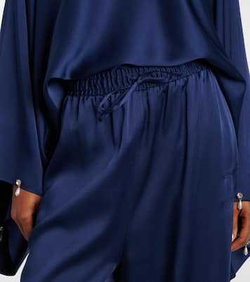 Pantalon ample en satin | Stella McCartney