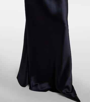 Satin maxi skirt | Ralph Lauren Collection