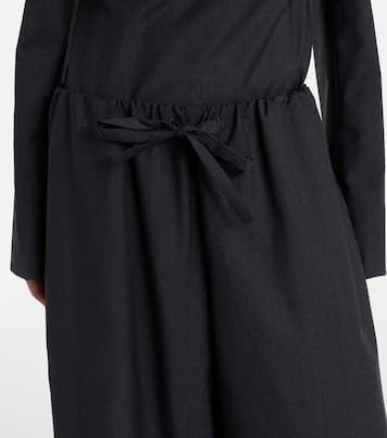 Weite Hose aus Wolle | Toteme