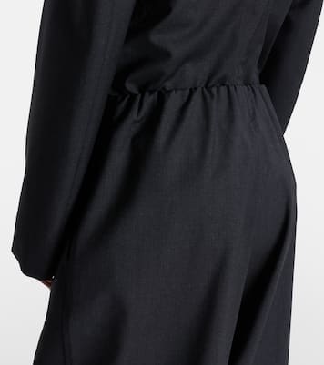 Weite Hose aus Wolle | Toteme