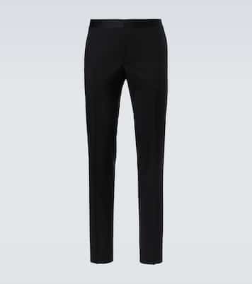 Wool and mohair suit pants | Canali