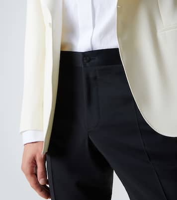 Wool and mohair suit pants | Canali