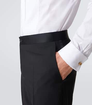 Wool and mohair suit pants | Canali