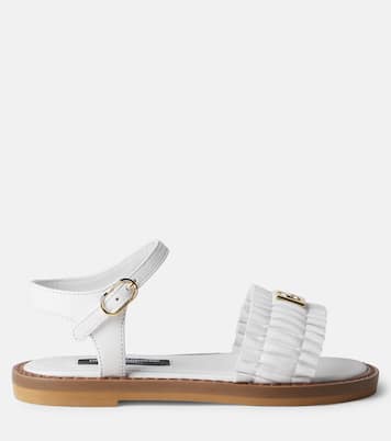 Sandalen DG aus Leder | Dolce&Gabbana Kids