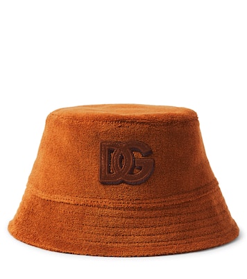 DG cotton terry bucket hat | Dolce&Gabbana Kids