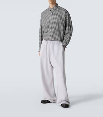 بنطلون رياضي من القطن الفليس المخلوط | Acne Studios