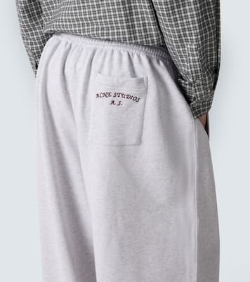 بنطلون رياضي من القطن الفليس المخلوط | Acne Studios