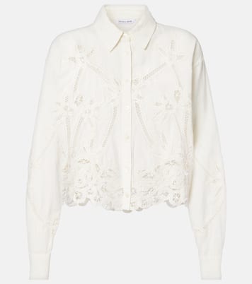 Hemd Aderes aus Baumwolle und Leinen | Veronica Beard