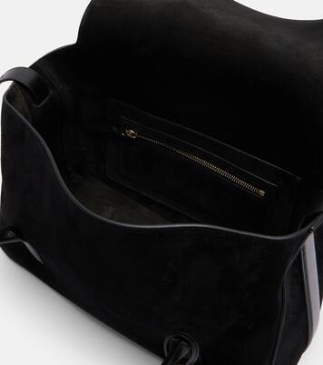 Schultertasche Eclipse Medium aus Veloursleder | Tom Ford