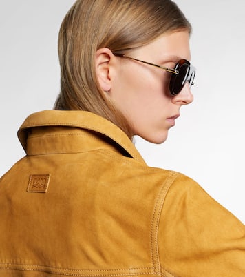 Slim flat-top sunglasses | Loewe