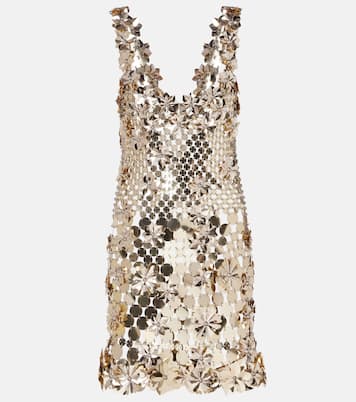 Embellished chainmail minidress | Rabanne