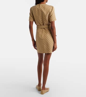 GG Canvas belted minidress | Gucci