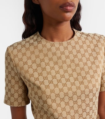 GG Canvas belted minidress | Gucci