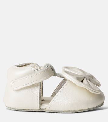 Baby - Sandali Meau in pelle con fiocco | Donsje