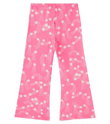 Printed cotton-blend jersey sweatpants | Mini Rodini