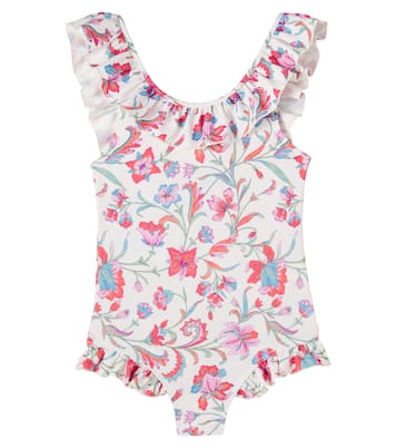 Andrea floral ruffled swimsuit | Louise Misha