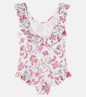 Andrea floral ruffled swimsuit | Louise Misha