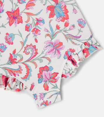 Andrea floral ruffled swimsuit | Louise Misha