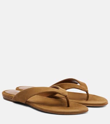 Suede thong sandals | Le Monde Béryl