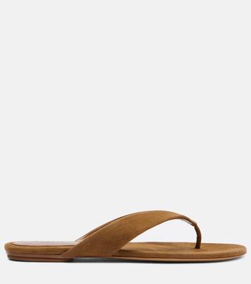 Suede thong sandals | Le Monde Béryl