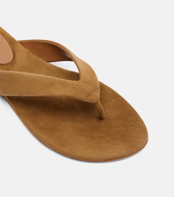 Suede thong sandals | Le Monde Béryl