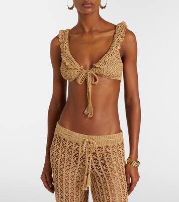 Bralette Brigitte aus Häkelstrick | Anna Kosturova