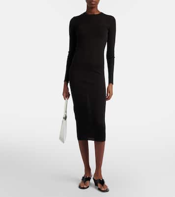 Tongs en cuir verni | Prada