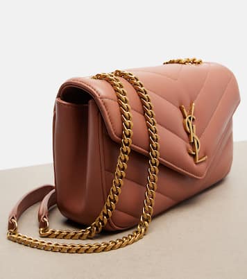 Loulou Small leather shoulder bag | Saint Laurent