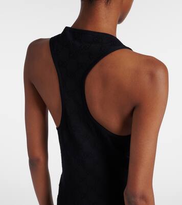 GG crêpe minidress | Gucci