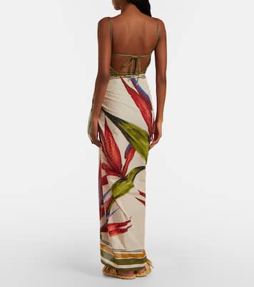 Floral cotton beach cover-up | Farm Rio