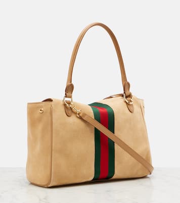Henkeltasche Paparazzo Medium aus Veloursleder  | Gucci