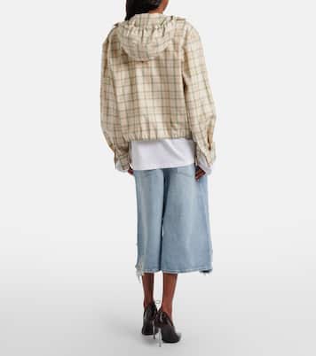 Distressed denim Bermuda shorts | Acne Studios