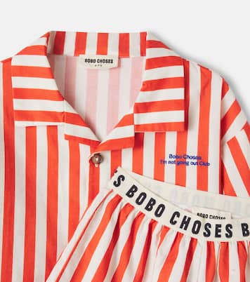 Bold Stripe cotton pajamas | Bobo Choses
