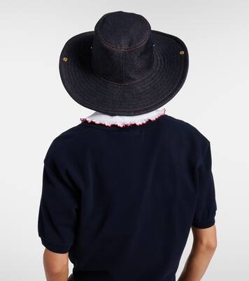 Cappello da cowboy in denim | Miu Miu