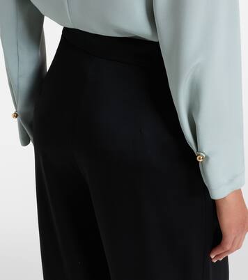 Weite Hose aus Crêpe | Max Mara