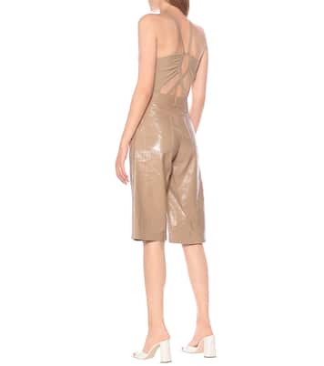 High-Rise Shorts aus Leder | Dodo Bar Or