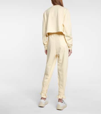 Cropped Sweatshirt aus Baumwolle | The Frankie Shop