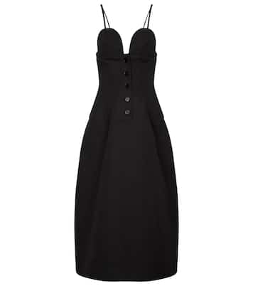 Robe midi en coton | Jil Sander