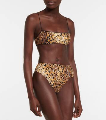 Culotte de bikini Vibe à imprimé animal | Tropic of C
